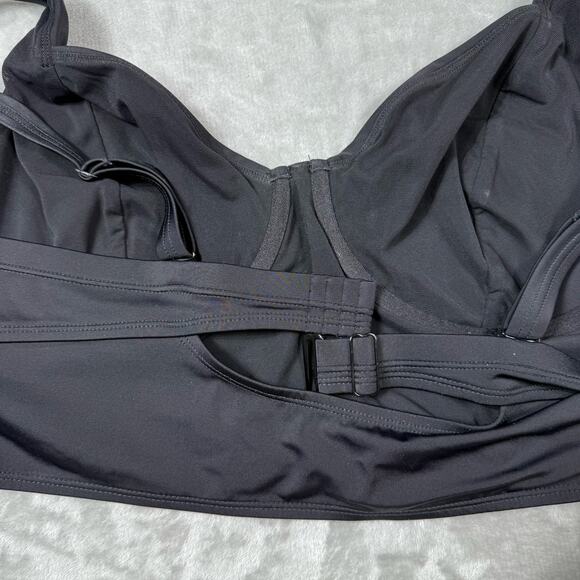 Torrid Black Swim One Piece - Picture 3 of 5